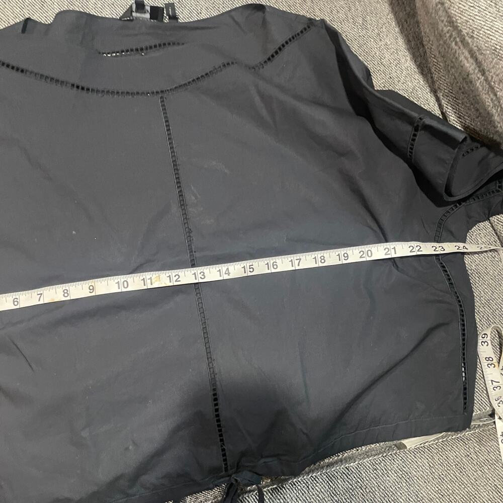 Theory Eyelet Drawstring Hem Top - image 7